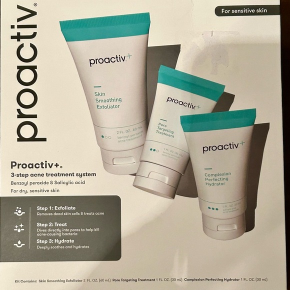 Sealed- Proactiv Plus 3 Step Acne Treatment Kit EXP 9/24- NIB - Picture 1 of 3